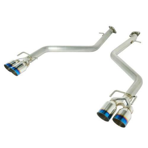 Remark Axle-Back Exhaust Pipes for 17-20 Lexus IS (Single Wall Ti Tips)