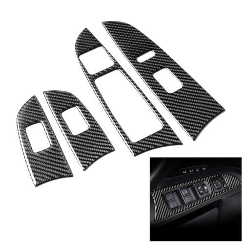 28Pcs Carbon Fiber Car Interior Kit Cover Trim For LEXUS IS250 IS350 2006-2012