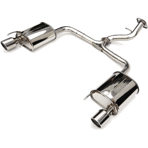 Invidia Q300 Axle-Back Exhaust Stainless Steel Polished for 2006+ Lexus GS300